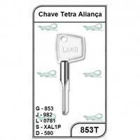 CHAVE TETRA ALIANCA - 853T (5U)